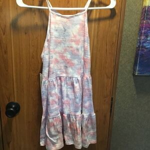 NWT Above & Beyond Brand 3 Tier Spaghetti Strap L